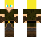 blonde villager boy