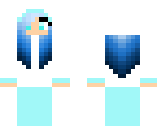 blue coat girl