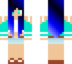 blue girl