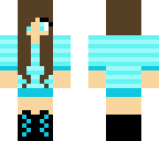 blue girl