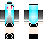 blue haired girl -crystal-