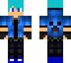 blue youtuber