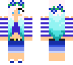 cute blue ombre