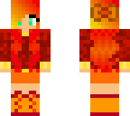 cute fire girl