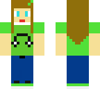 cute lime green girl