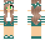 cyan bandana gal