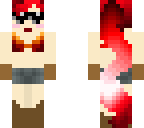 fire bikini girl