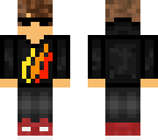 fire skin cool dude