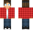 flannel and bandana