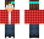 flannel and bandana blue