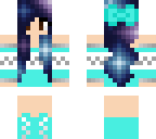 galaxy blue girl