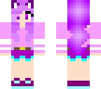 me as katelyn with purple