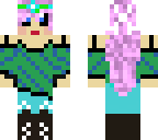 neon girl edit