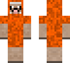 orange sheep