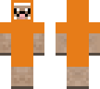 orange sheep