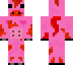 pink and orange cow