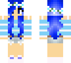 pretty blue girl