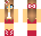 pretty girl red version