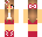 pretty girl red version
