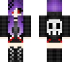 purple haired ghoul