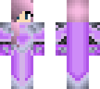purple night girl skin