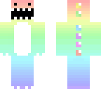 rainbow dinosaur