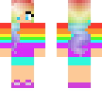 rainbow girl