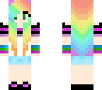 rainbow girl