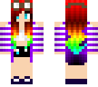 rainbow hair