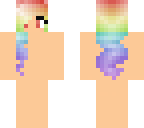 rainbow hair base