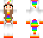 rainbow unicorn girl