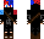 red and blue ninja