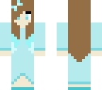 winterish blue girl