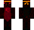 blood red
