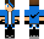 blue cool kid