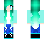 blue girl