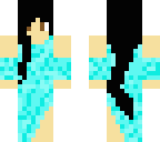 blue princess girl