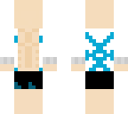 blue shoes