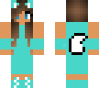 blue wolf girl