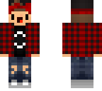 cute flannel skin