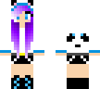 cute panda girl