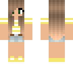 cute yellow girl