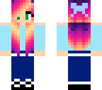 edited galaxy hair