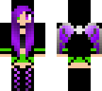 edited purple girl