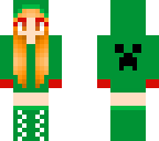 evil creeper girl