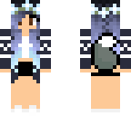 galaxy wolf girl