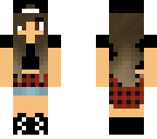 girl in flannel
