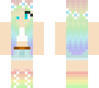 hot rainbow girl