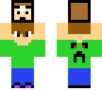 man hold man chest