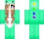 mint green dinosaur